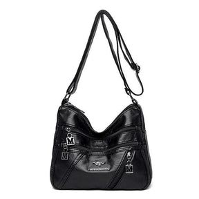 Bolsa Feminina de Couro Legítimo Safira SF664