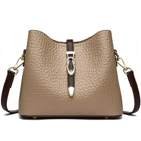Bolsa Feminina de Couro Legítimo Safira SF583