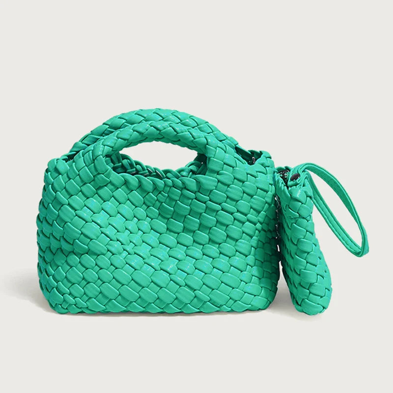 Bolsa Feminina Trançada Pequena Safira SF732