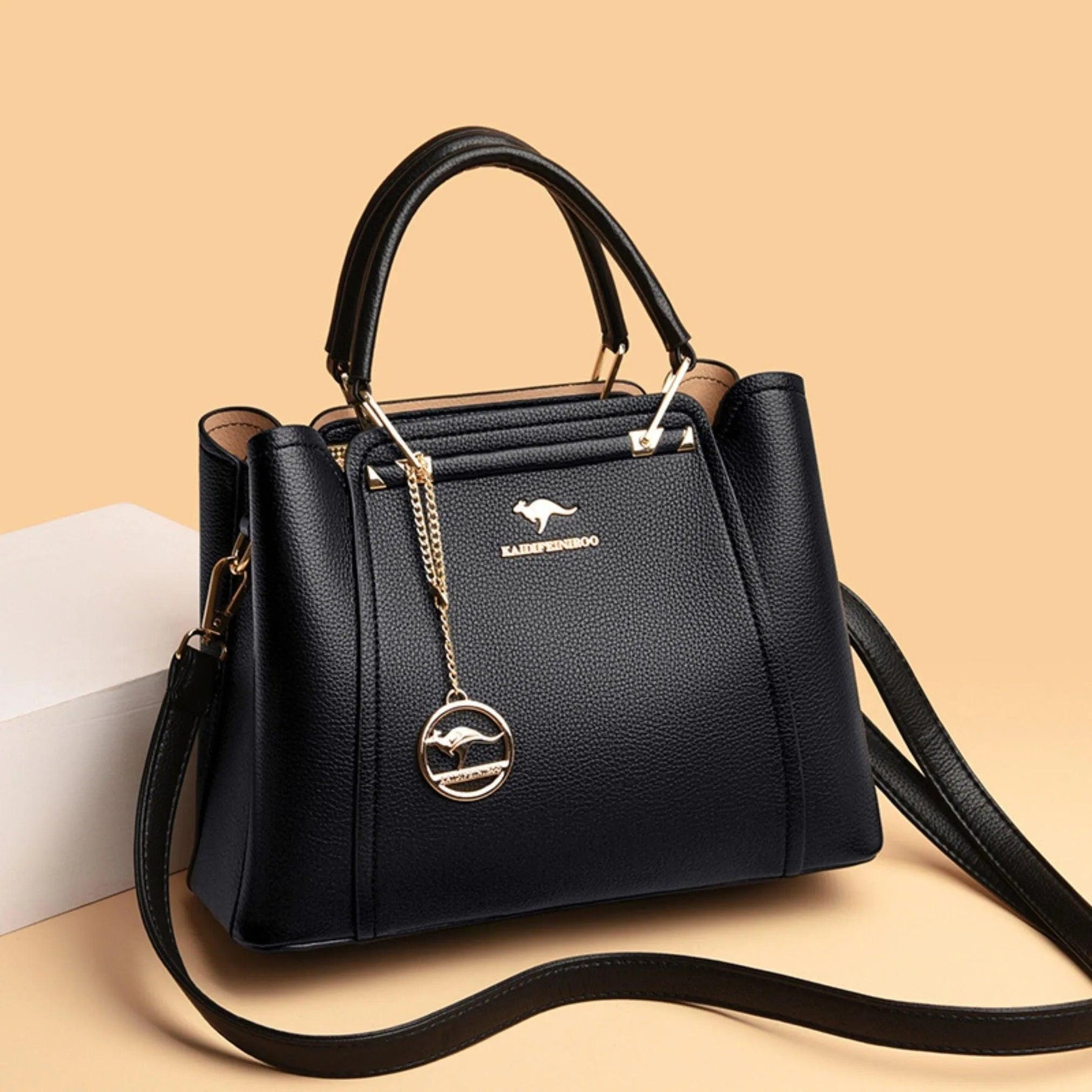 Bolsa Feminina de Couro Legítimo Safira SF639