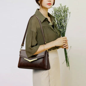 Bolsa Feminina de Couro Legítimo Safira SF227