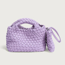Bolsa Feminina Trançada Pequena Safira SF732