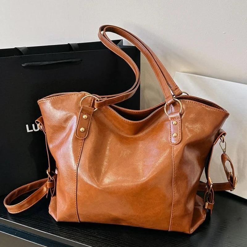 Bolsa Feminina de Couro Legítimo Safira SF427