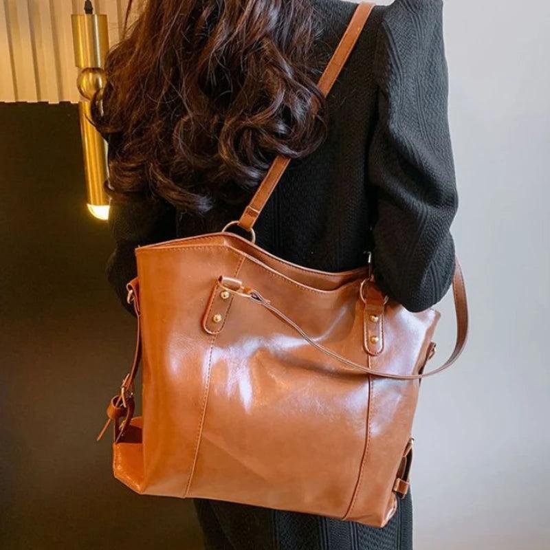 Bolsa Feminina de Couro Legítimo Safira SF427