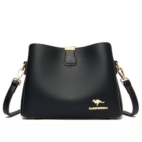 Bolsa Feminina de Couro Legítimo Safira SF729