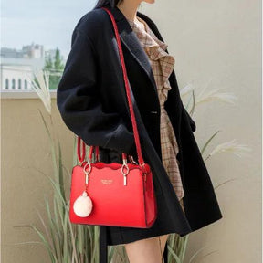Bolsa Feminina de Couro Ecológico Safira SF782