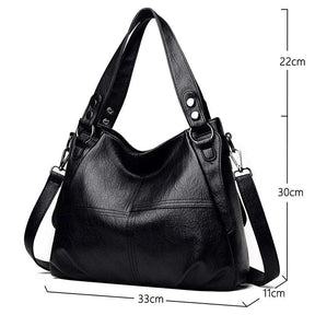 Bolsa Feminina de Couro Legítimo Safira SF684
