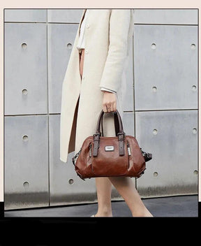 Bolsa Feminina de Couro Legítimo Safira SF271