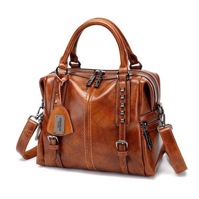 Bolsa Feminina de Couro Legítimo Safira SF211