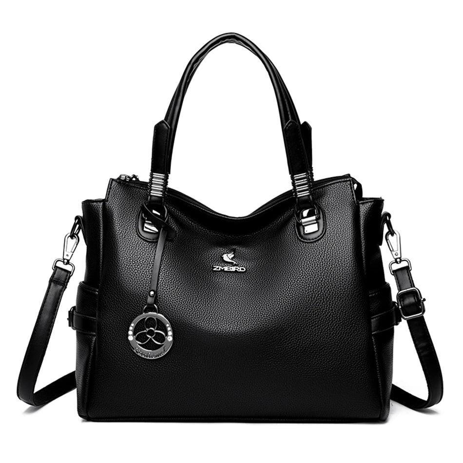 Bolsa Feminina de Couro Legítimo Safira SF731
