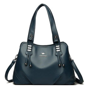 Bolsa Feminina de Couro Legítimo Safira SF582