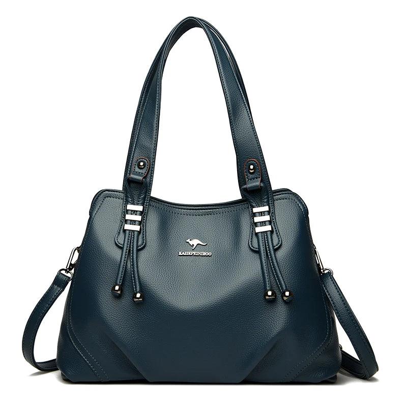 Bolsa Feminina de Couro Legítimo Safira SF582