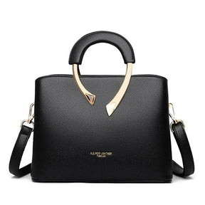 Bolsa Feminina de Couro Legítimo Safira SF316