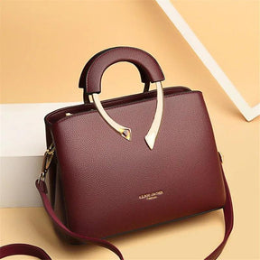 Bolsa Feminina de Couro Legítimo Safira SF316