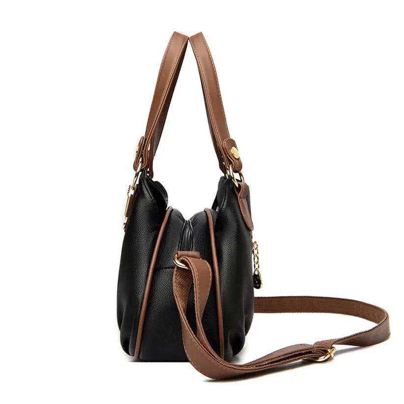 Bolsa Feminina de Couro Legítimo Safira SF719