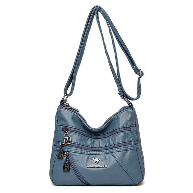 Bolsa Feminina de Couro Legítimo Safira SF664