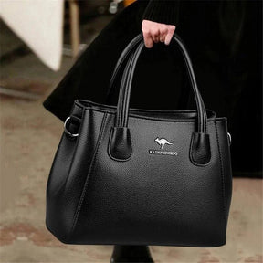 Bolsa Feminina de Couro Legítimo Safira SF294