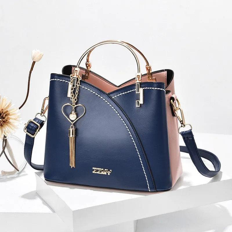 Bolsa Feminina de Couro Ecológico Safira SF816