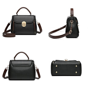 Bolsa Feminina de Couro Legítimo Safira SF218