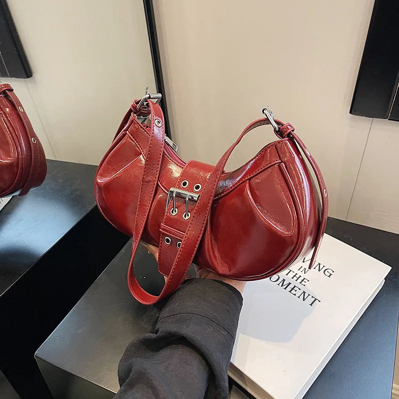 Bolsa Pequena em Couro Legítimo - Safira SF629