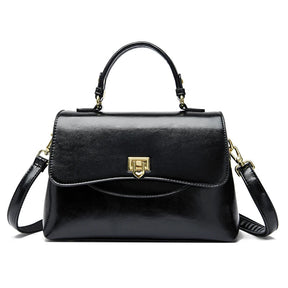 Bolsa Feminina de Couro Legítimo Safira SF884