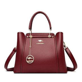 Bolsa Feminina de Couro Legítimo Safira SF639