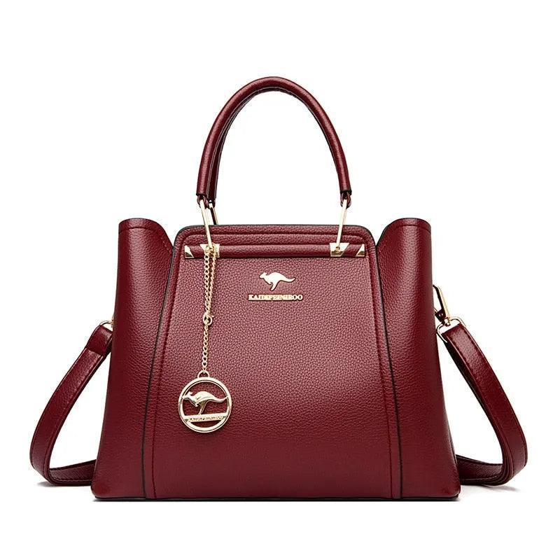 Bolsa Feminina de Couro Legítimo Safira SF639