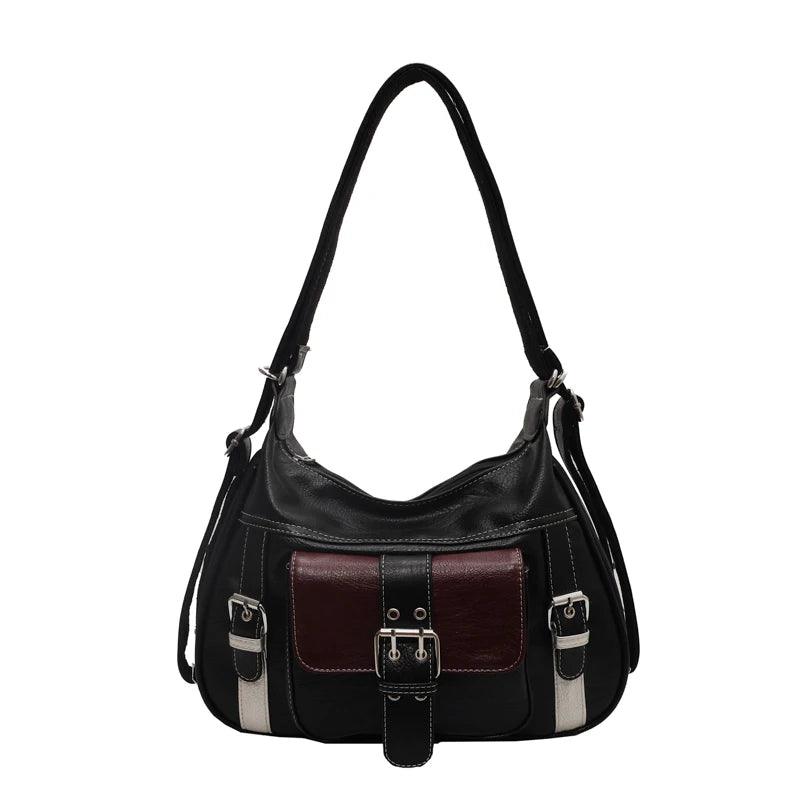 Bolsa Feminina 2 em 1 de Couro Legítimo Safira SF326