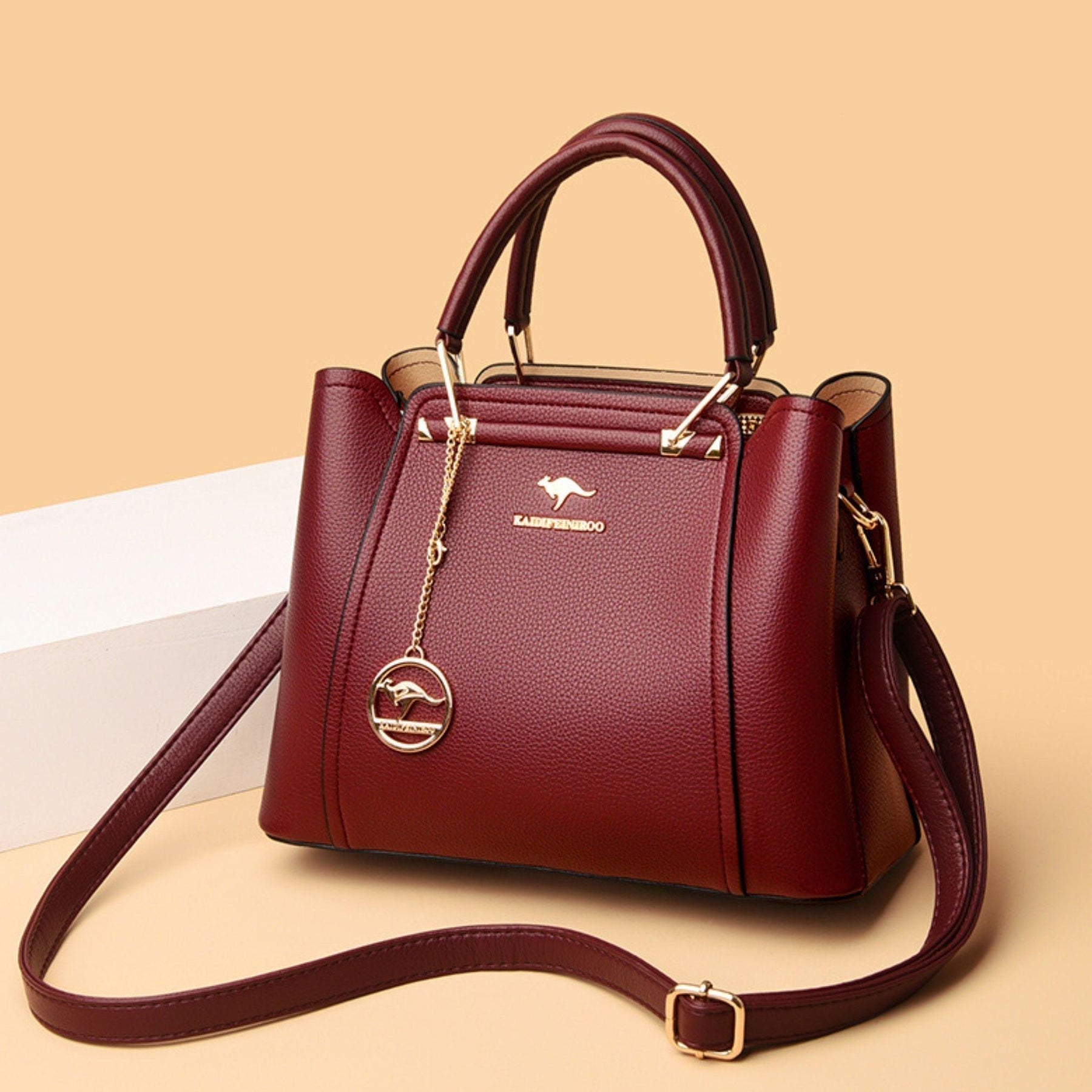 Bolsa Feminina de Couro Legítimo Safira SF639