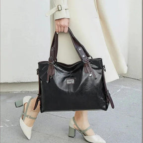 Bolsa Feminina de Couro Legítimo Safira SF372