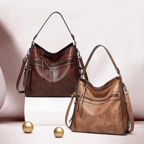Bolsa Feminina de Couro Legítimo Safira SF478
