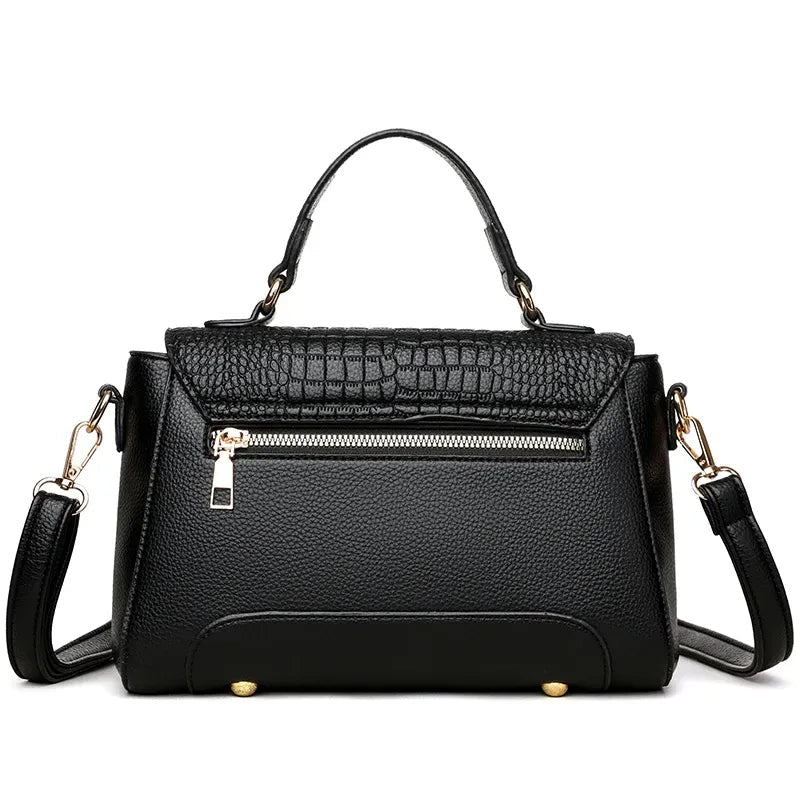 Bolsa Feminina de Couro Legítimo Safira SF431
