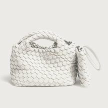 Bolsa Feminina Trançada Pequena Safira SF732