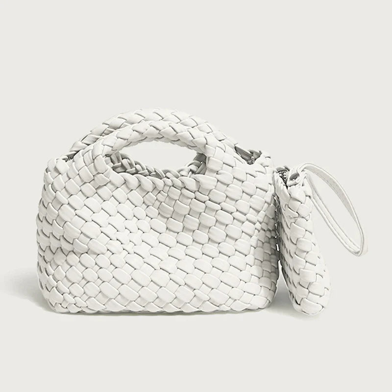 Bolsa Feminina Trançada Pequena Safira SF732